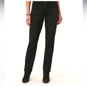 Democracy “Ab”solution black wash, straight leg jean